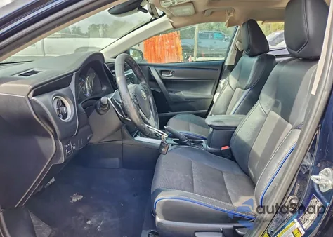 2017 Toyota Corolla L из США, поврежденный, VIN 2T1BURHE6HC848659